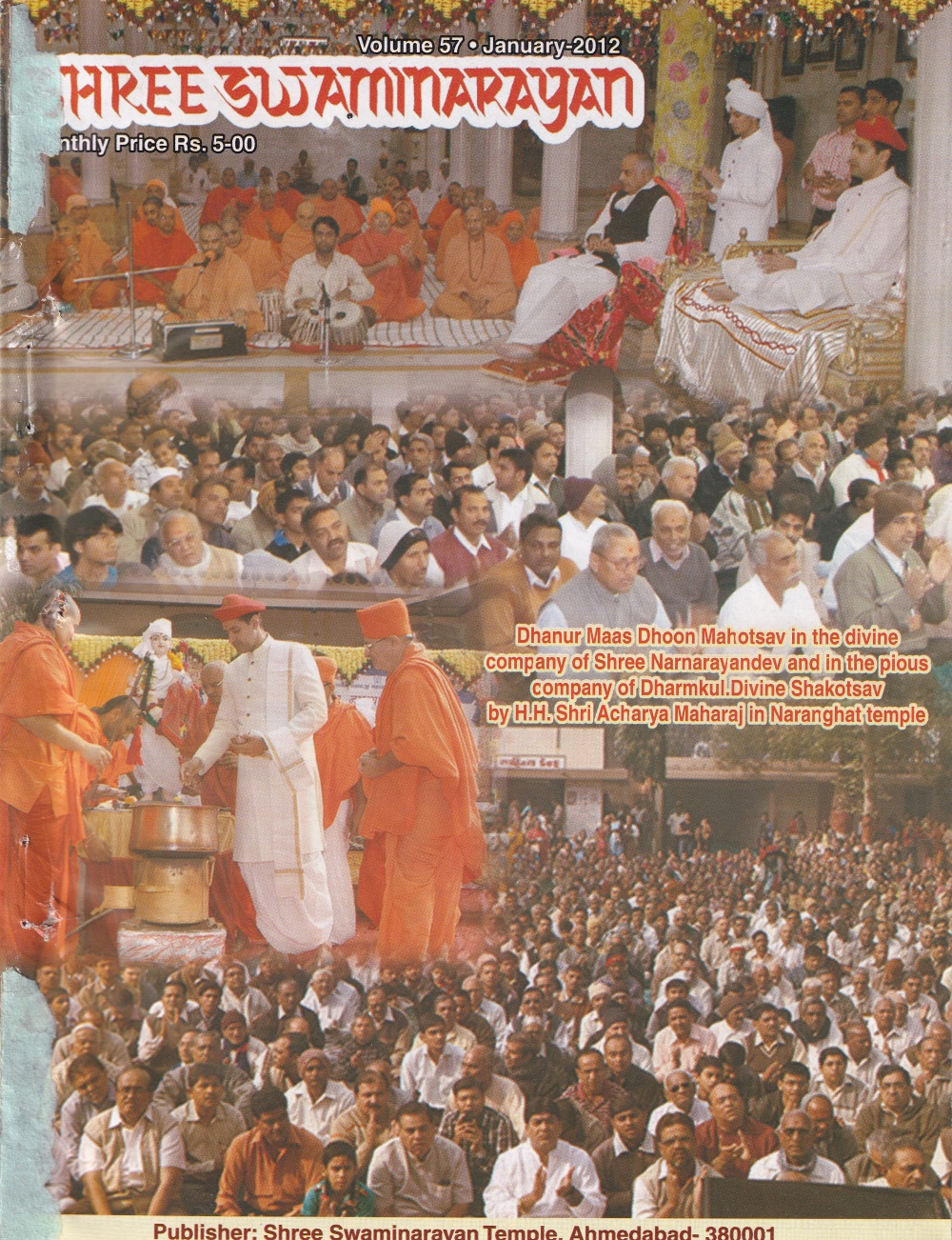 Magazine cover — January 2012