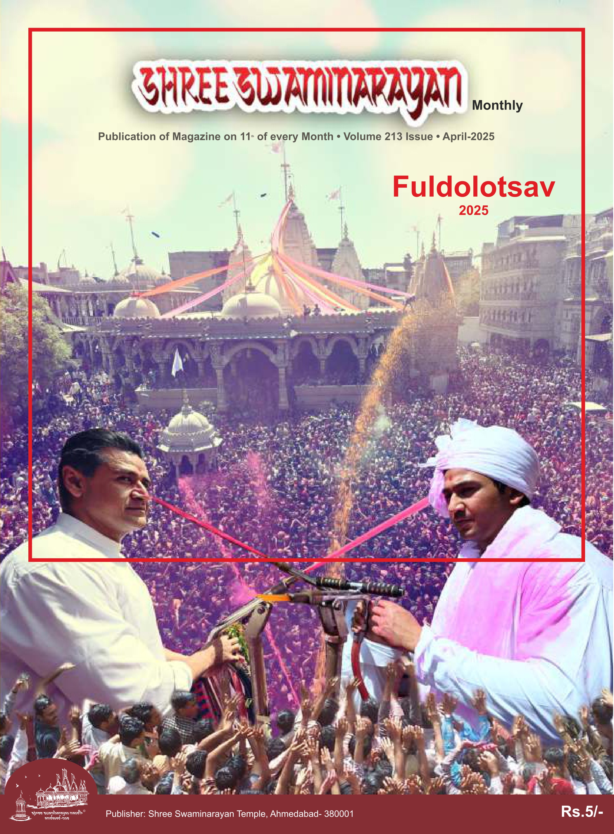 Magazine cover — April 2025